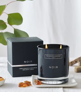 The White Company + Noir Two-Wick Candle