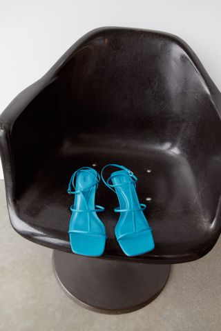 Zara + Strappy Heeled Sandals