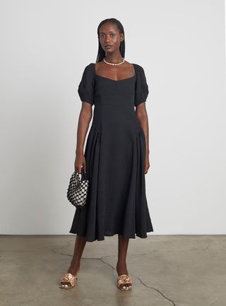 Who What Wear Collection + Lee Textured Midi Dress