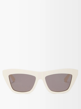 Bottega Veneta + Cat-Eye Acetate Sunglasses