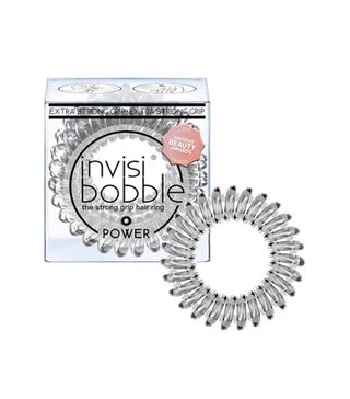 Invisibobble + Power Hair Tie Crystal Clear 3 Pack