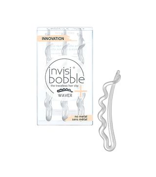 Invisibobble + Waver Plus Hair Clip Crystal Clear 3 Pack