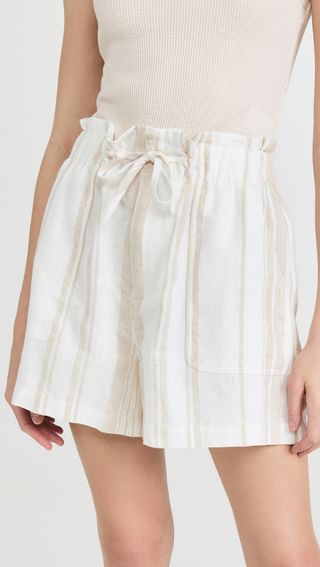 Madewell + Pull On Paperbag Shorts