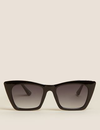 M&S Collection + Angular Cat Eye Sunglasses