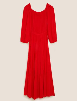 M&S Collection + Bardot Maxi Tiered Beach Dress