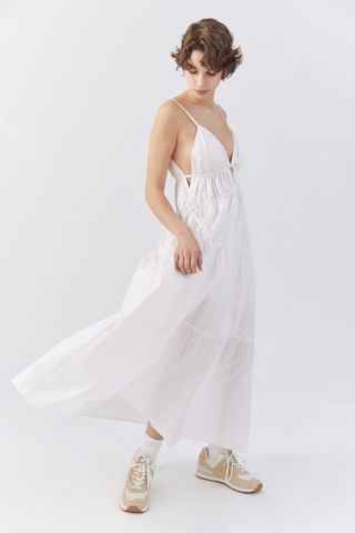 Astr the Label + Cassie Tiered Maxi Dress