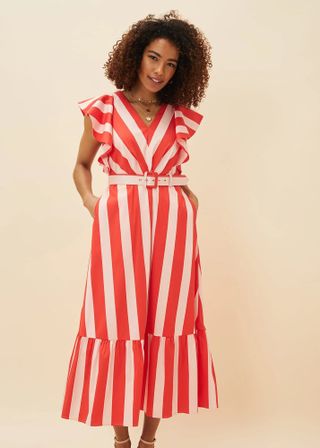 Phase Eight + Lottie Stripe Maxi Dress