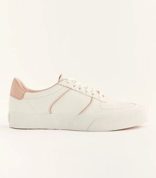 Reformation + Harlow Leather Sneaker