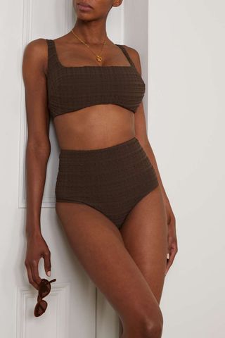 Form and Fold + The Rise Seersucker Bikini Briefs