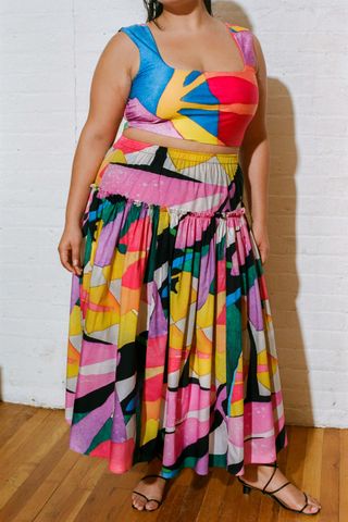 Mara Hoffman + Extended Alejandra Skirt