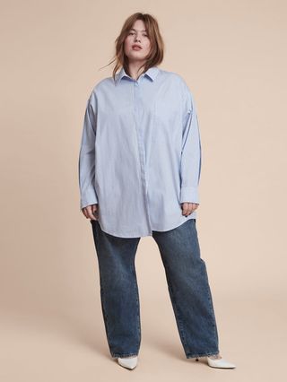 11 Honoré + Maeve Oversized Button-Up Shirt