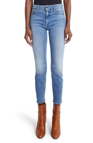 Mother + Looker Ankle Skinny Jeans