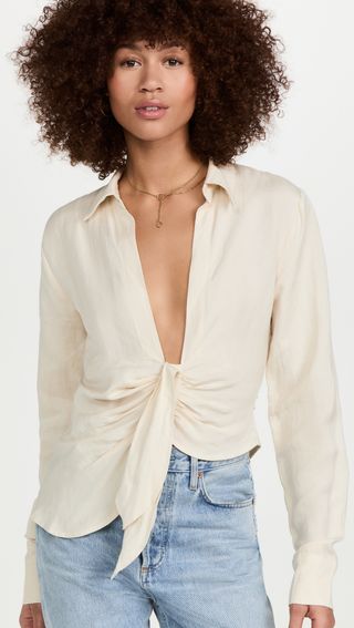 Lioness + Giza Plunge Top