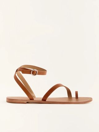 The Reformation + Tannis Plank Sandal