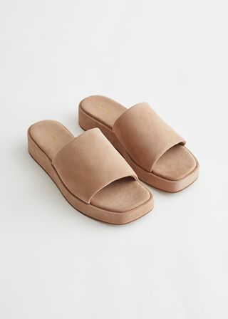 
Other Stories + Leather Platform Sandals