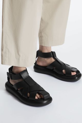 COS + Leather Fisherman Sandals