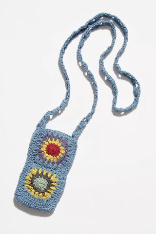 Free People + Cori Crochet Phone Crossbody