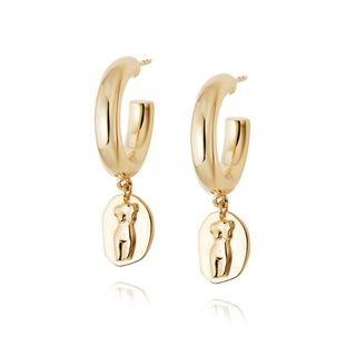 Daisy London Jewellery + Athena Hoop Earrings