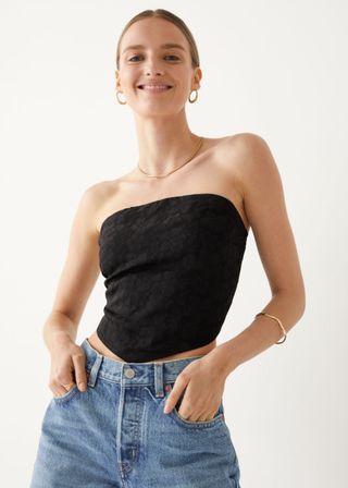 & Other Stories + Cropped Bandeau Top