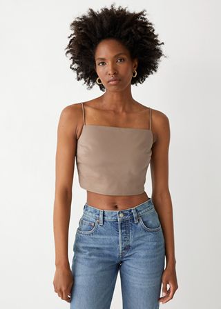& Other Stories + Strappy Crop Top