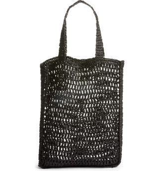 Topshop + Paper Straw Tote Bag