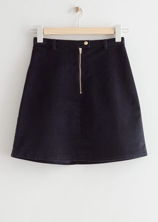 & Other Stories + Corduroy Mini Skirt