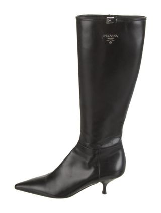 Prada + Leather Boots