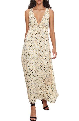 Ba&Sh + Becky Floral Sleeveless Maxi Dress