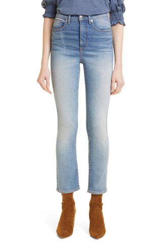 Veronica Beard + Carly High Waist Kick Flare Jeans