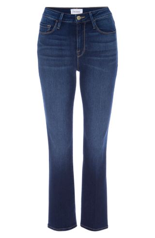 Frame + Le Crop Mini Boot High Waist Jeans