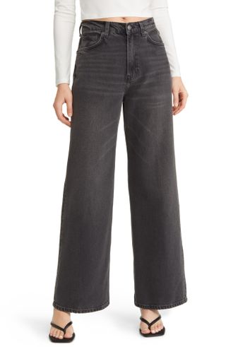 Reformation + Carly Slouchy Wide Leg Jeans