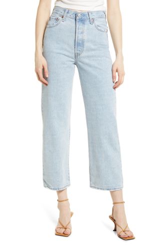 Levis + Ribcage Straight Leg Ankle Jeans