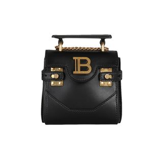 Balmain + Leather B-Buzz Mini Bag