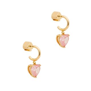 Kate Spade New York + My Heart Gold-Plated Hoop Earrings