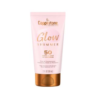 Coppertone + Glow Hydrating Sunscreen Lotion With Illuminating Shimmer