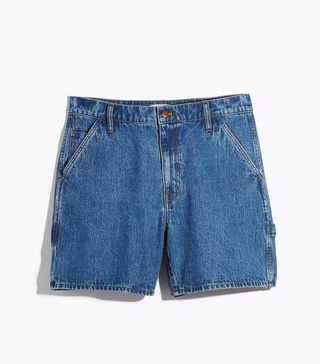Madewell + Baggy Carpenter Jean Shorts in Delemere Wash