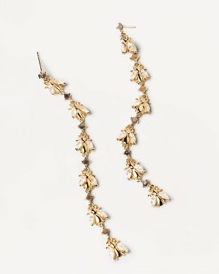 PDPAOLA + Nest Gold Earrings