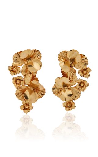 Jennifer Behr + Sariyah Gold-Plated Earrings