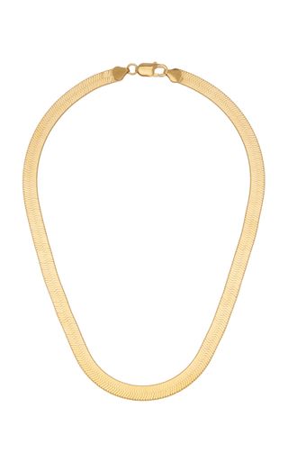 Wolf Circus + 14k Gold-Filled Large Herringbone Necklace