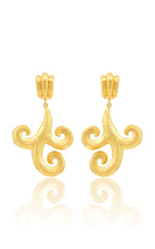 Valére + Tuscan 24k Gold-Plated Earrings