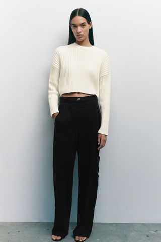 Zara + Flowy Cargo Pants