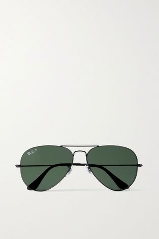 RAY-BAN + Aviator Metal Sunglasses