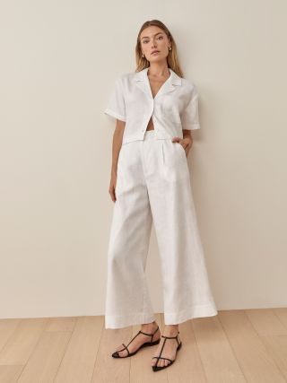 The Reformation + Tommy Linen Pant