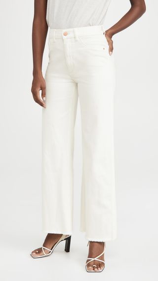 Dl1961 + Hepburn High Rise Wide Leg Jeans