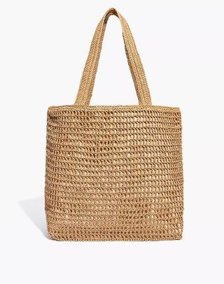 Madewell + The Transport Tote: Straw Edition