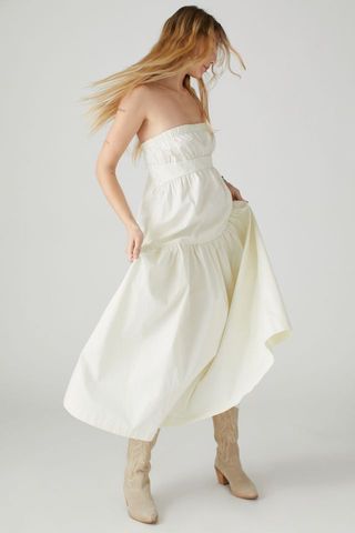 Urban Outfitters + Celeste Strapless Maxi Dress