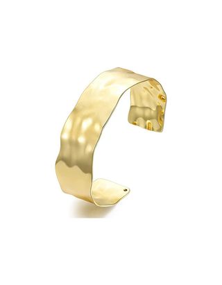 Ykkzart + Gold Plated Cuff Bracelet