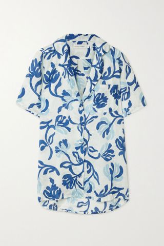 Faithfull the Brand + Charlita Printed Linen Shirt