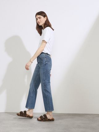 Raey + Find Organic-Cotton Straight-Leg Jeans