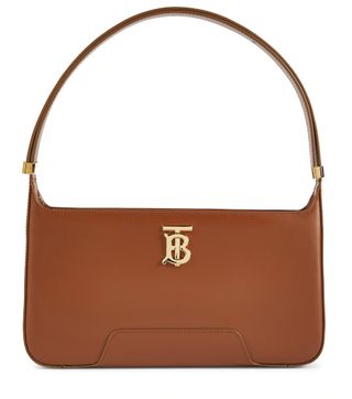 Burberry + TB Leather Shoulder Bag